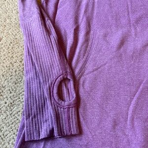 lululemon athletica Purple Long Sleeve Top